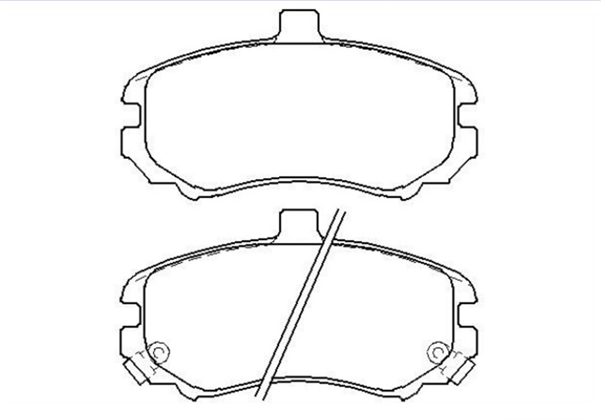 YEDEK PARÇABALATA FREN ON-HYUNDAI ELANTRA 04>06  581012DA50 -MGA-55232MGAMGA-55232