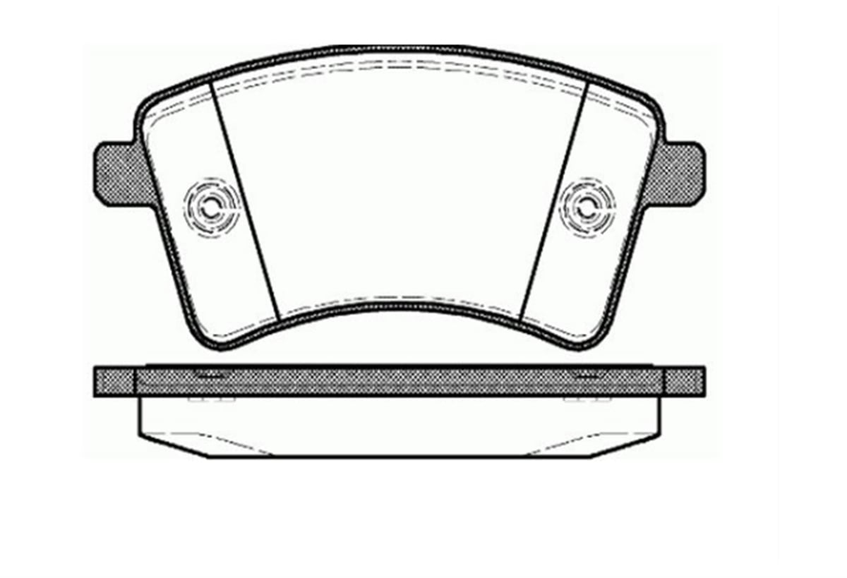 YEDEK PARÇABALATA FREN ON-RENAULT KANGOO 2008>>/MERCEDES CITAN 2012>>  410601334R -MGA-55134MGAMGA-55134