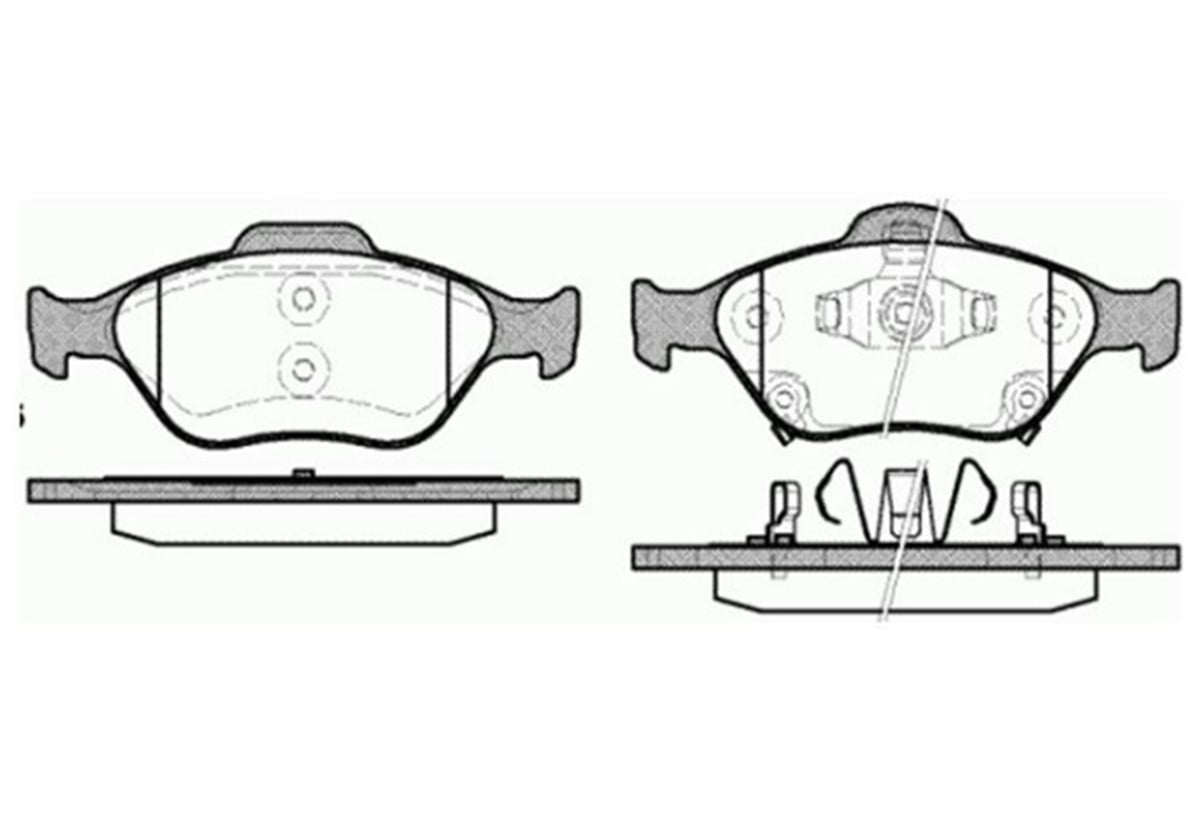 YEDEK PARÇABALATA FREN ON-TOYOTA YARIS 06>11 
