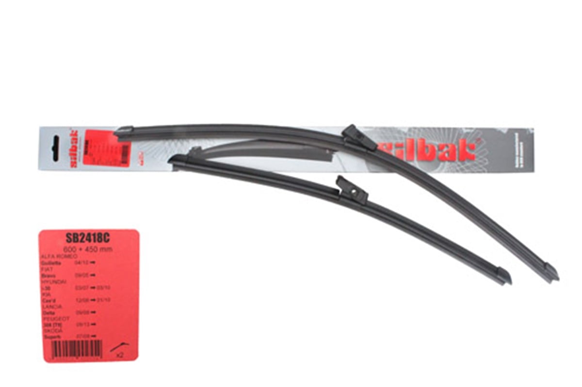 YEDEK PARÇACADDY-SUPERB  09> ÖN SİLECEK SÜPÜRGE TAKIM : MUZ TİPİ (600+450 MM) SIL 3T1998001 SB2418CPARCAWORLDSIL 3T1998001