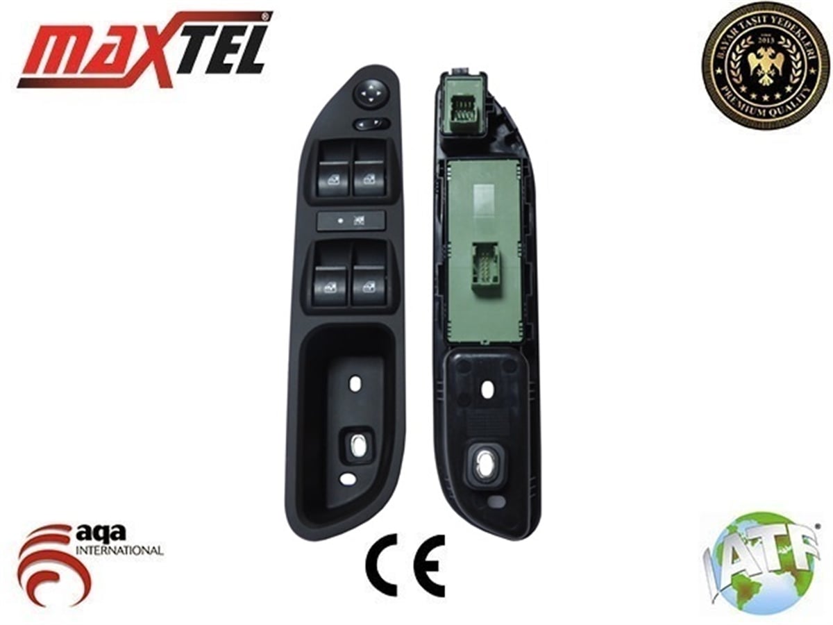 YEDEK PARÇACAM AÇMA DÜĞMESİ SOL 20 PİN AYNA AYARLI KASALI YEŞİL SOKET EGEAMAXTEL18205143