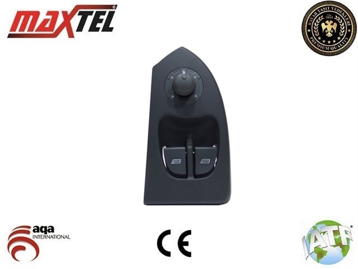 YEDEK PARÇACAM AÇMA DÜĞMESİ SOL 24 PİN KASALI SİYAH DUCATO IIMAXTEL18205619