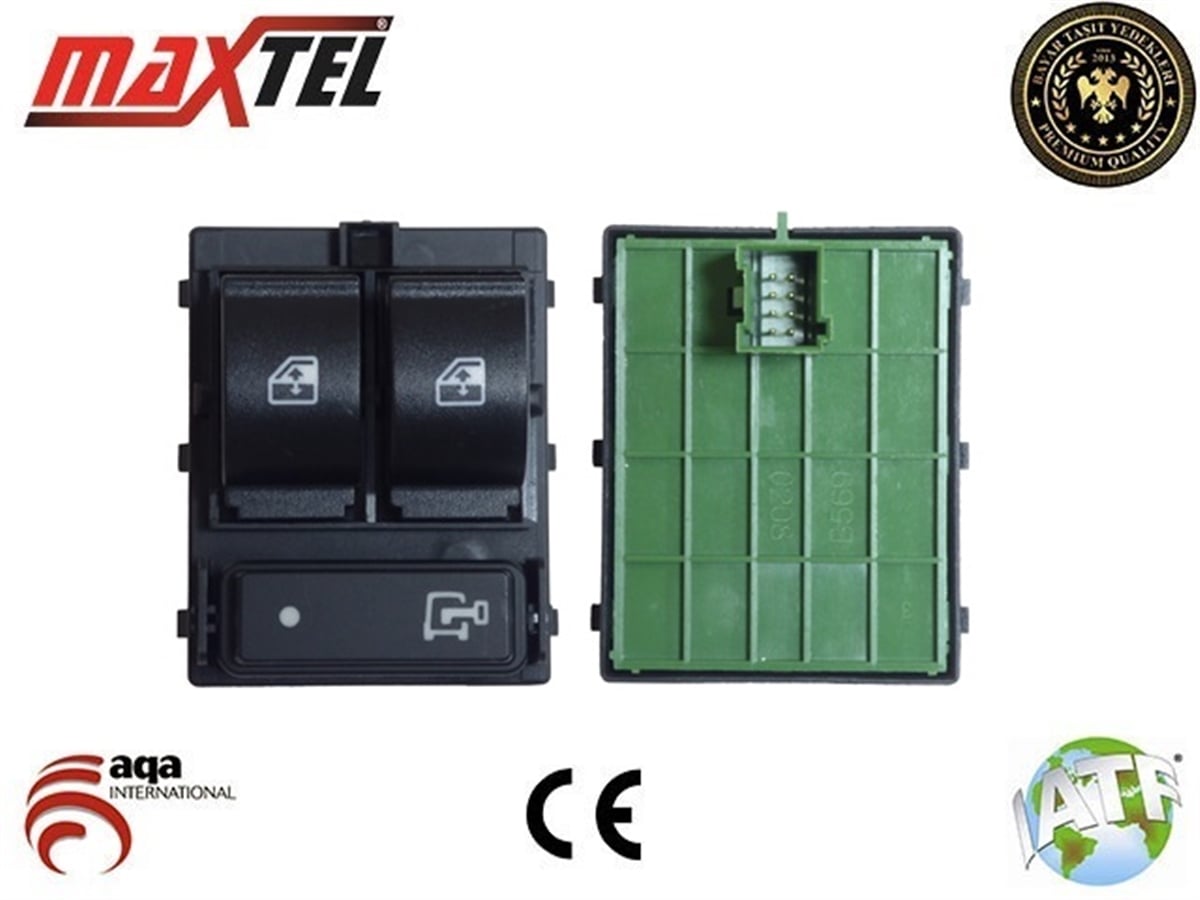 YEDEK PARÇACAM AÇMA DÜĞMESİ SOL 8 PİN YEŞİL SOKET DUCATO IVMAXTEL18205130