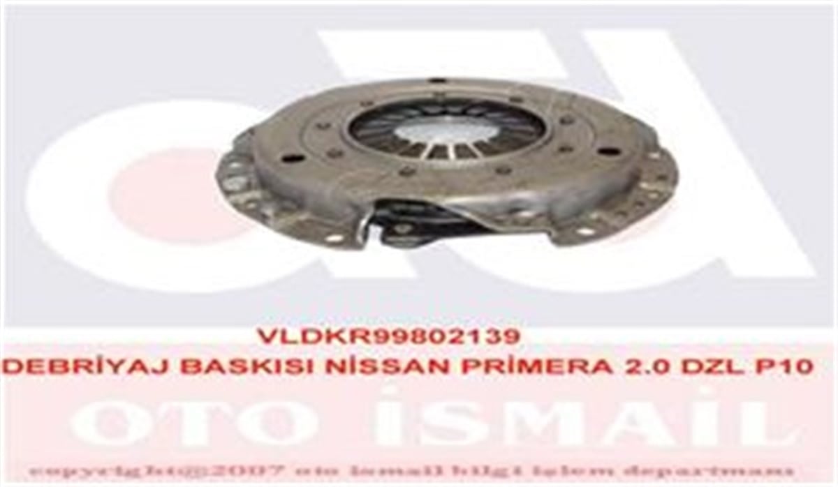 YEDEK PARÇADEBRIYAJ BASKISI NISSAN PRIMERA 2.0 DZL P10 09-90 - 05-96 NSC11 VALEO 802139VALEOVALEO 802139