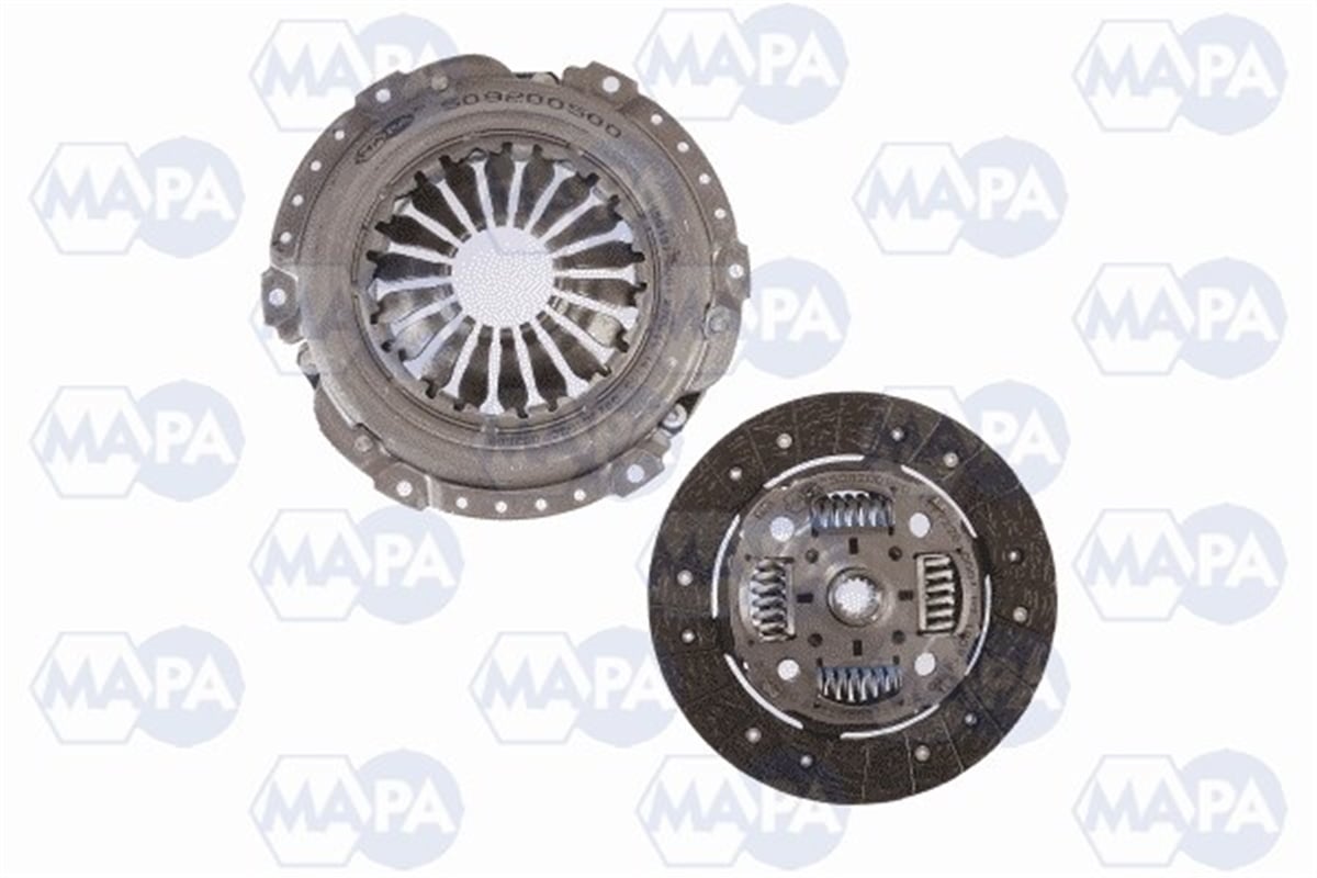 YEDEK PARÇADEBRIYAJ SETİ BASKI DİSK CADDY III-GOLF V-PASSAT-A3-TT-ALTEA-LEON-TOLEDO-OCTAVIA 2.0TDI BMM-CBAB MAPA 012200309MAPAMAPA 012200309