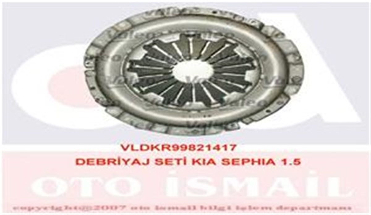 YEDEK PARÇADEBRIYAJ SETİ KIA SEPHIA 1.5 KD107KIT VALEO 821417VALEOVALEO 821417