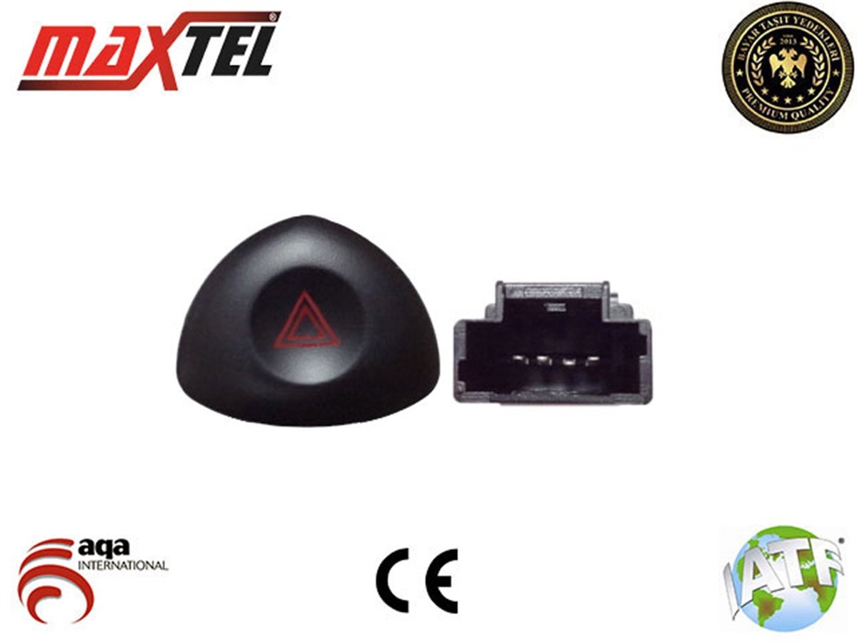 YEDEK PARÇADÖRTLÜ FLAŞÖR ANAHTARI 4 PİN CLİO IIMAXTEL16204723
