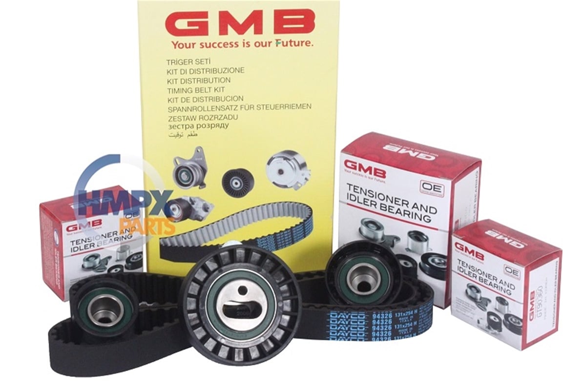 YEDEK PARÇAESCORT-MONDEO-FIESTA  95>99  1.6-1.8-.2.0 ZETEC-E EKSANTRİK KAYIŞ SETİ (DAYCO KAYIŞ + GMB RULMAN)TRİGER SET GMB 928M 8A615 X VT 104212PARCAWORLDGMB 928M 8A615 X
