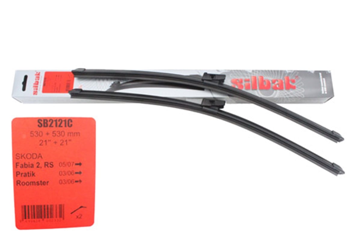 YEDEK PARÇAFABIA-ROOMSTER  07>09  BEETLE  11> ÖN SİLECEK SÜPÜRGE TAKIM : MUZ TİPİ (530+530 MM) SIL 5J1955425A SB2121CPARCAWORLDSIL 5J1955425A