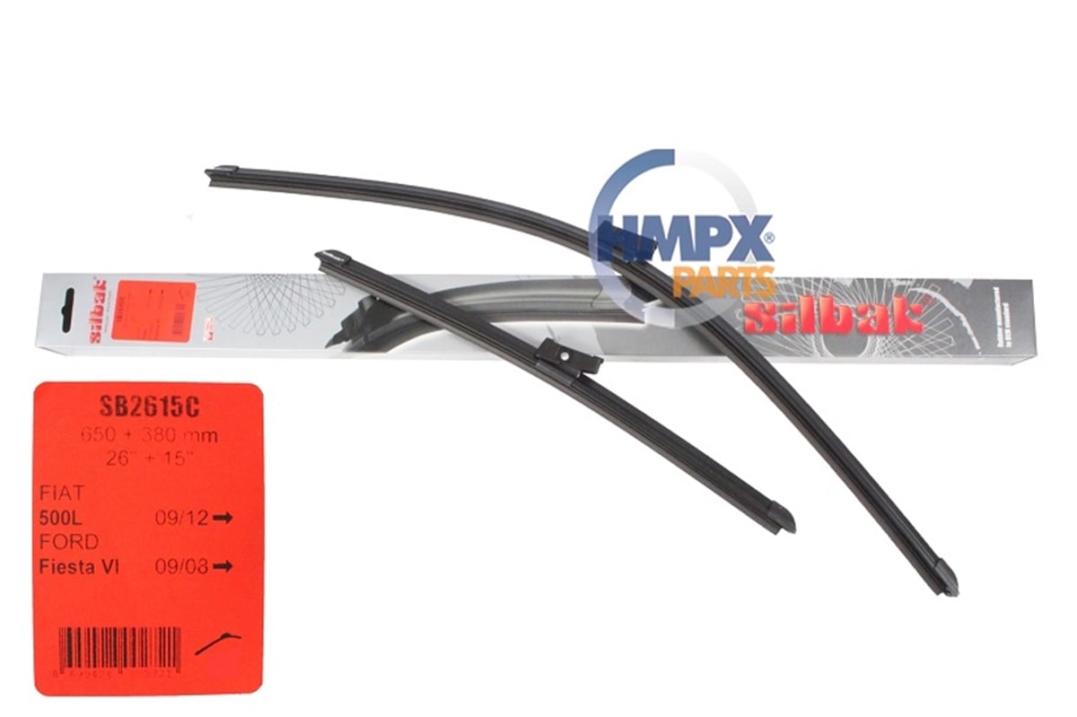 YEDEK PARÇAFIESTA  08>17 ÖN SİLECEK SÜPÜRGE TAKIM : MUZ TİPİ (650 MM+380 MM SIL 8A6J S17528 AA SB2615CPARCAWORLDSIL 8A6J S17528 AA