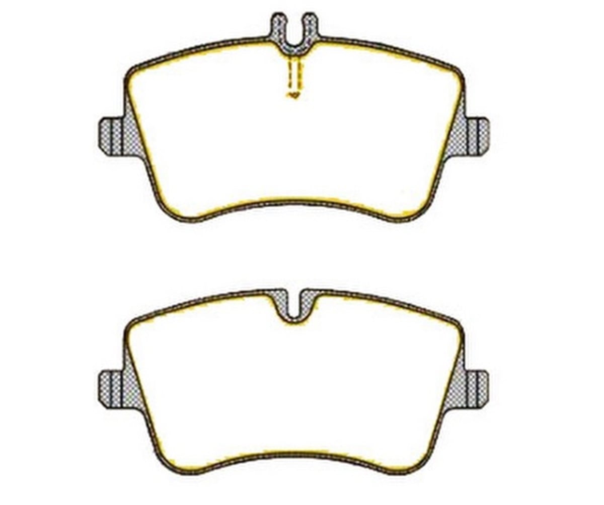 YEDEK PARÇAFREN BALATASI  MERCEDES W203-W209 ON  0034202520 -MGA-56312MGAMGA-56312