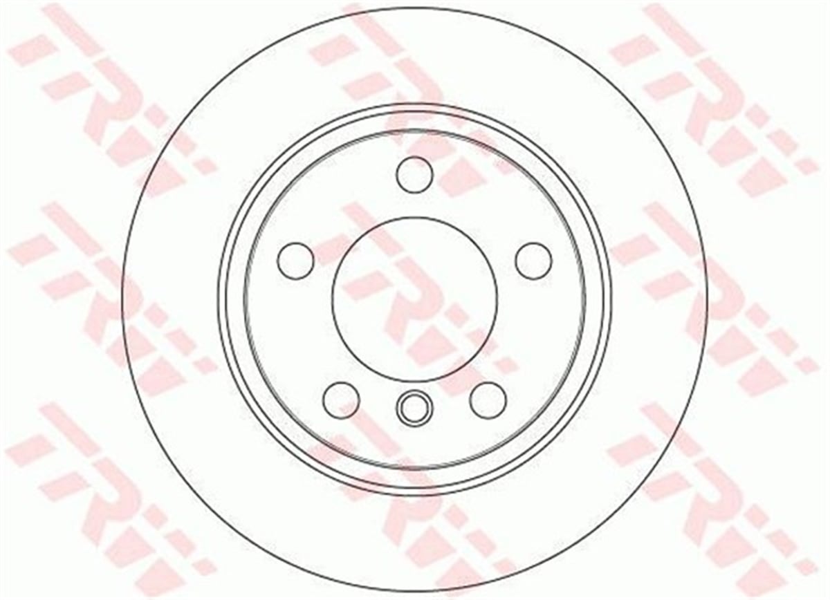 YEDEK PARÇAFREN DİSKİ ARKA MINI COUNTRYMAN 2010 MINI PACEMAN 2012 TRW DF6353TRWTRW DF6353