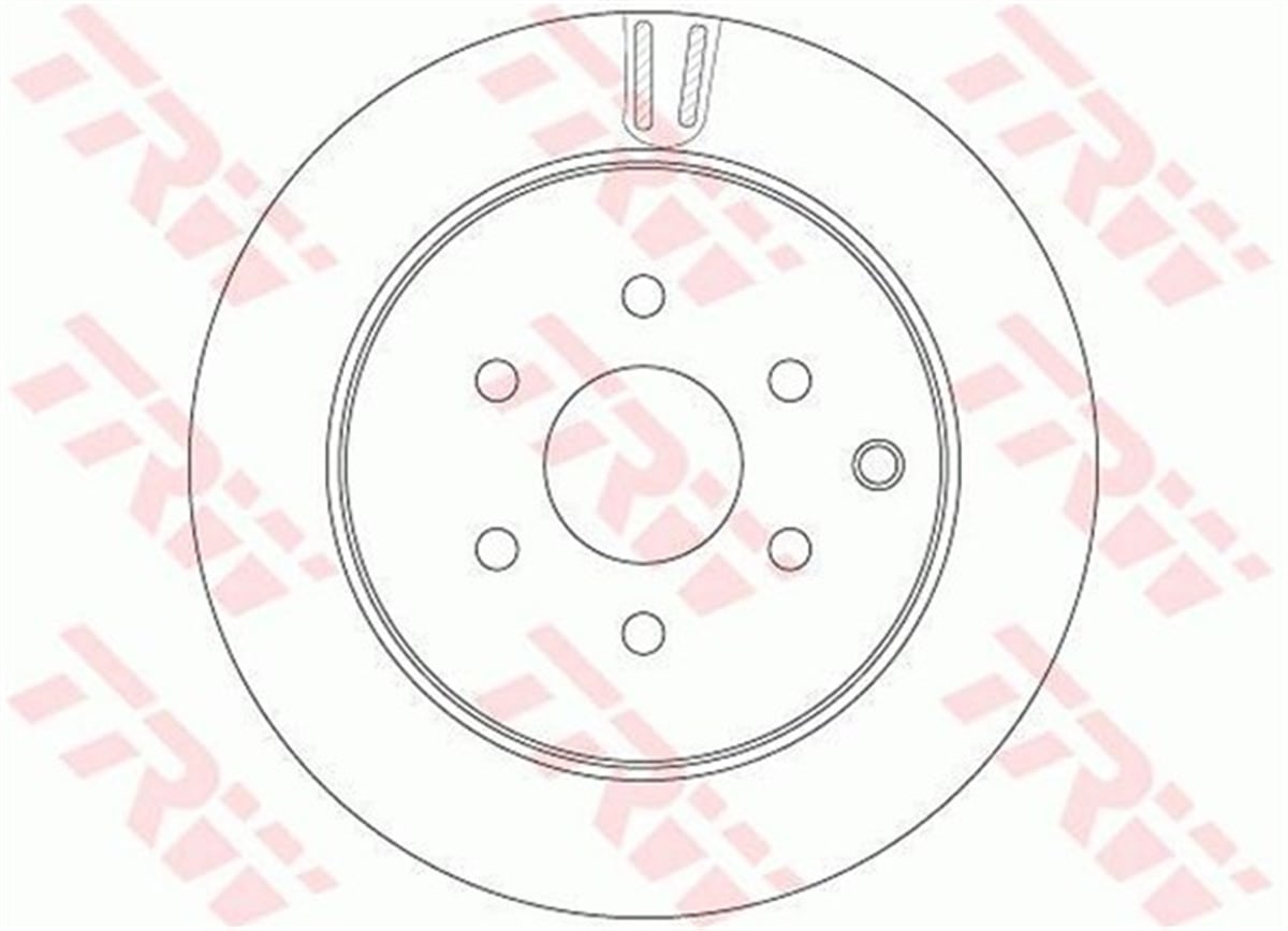 YEDEK PARÇAFREN DİSKİ ARKA PATHFINDER 2005 TRW DF6289TRWTRW DF6289