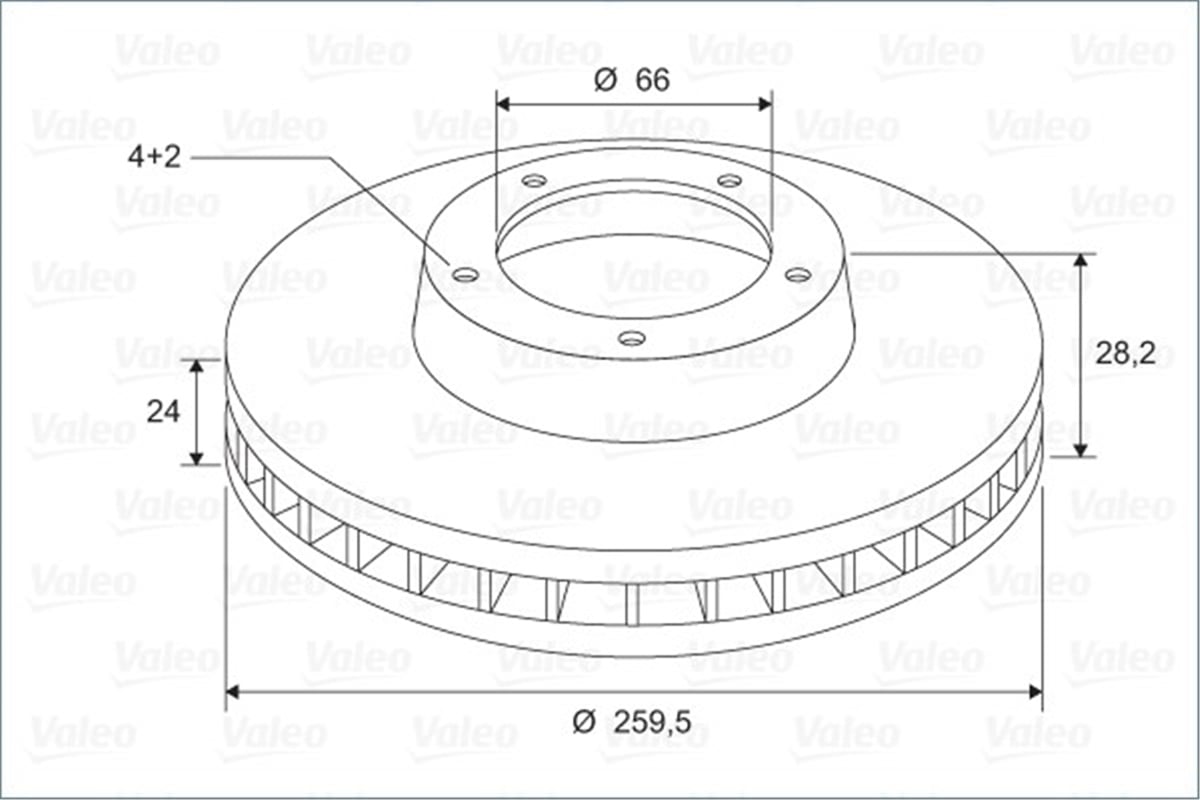 YEDEK PARÇAFREN DİSKİ ÖN X1 PEUGEOT 406 8B 1.6. 406 8B 1.8. 406 8B 1.8 16V. 406 8B 1.9 D. 406 BREAK VALEO 297532VALEOVALEO 297532