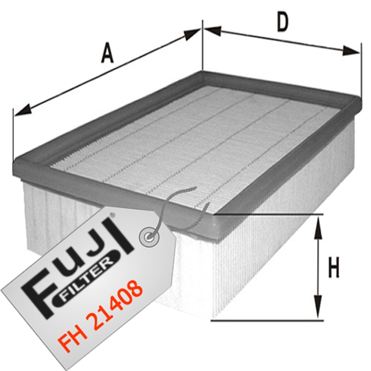 YEDEK PARÇAHAVA FİLTRESİ CLİO 1.5 DCİFUJİ*FH-21408