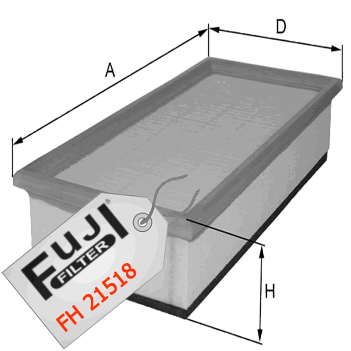YEDEK PARÇAHAVA FİLTRESİ CORSA D Y.MFUJİ*FH-21518