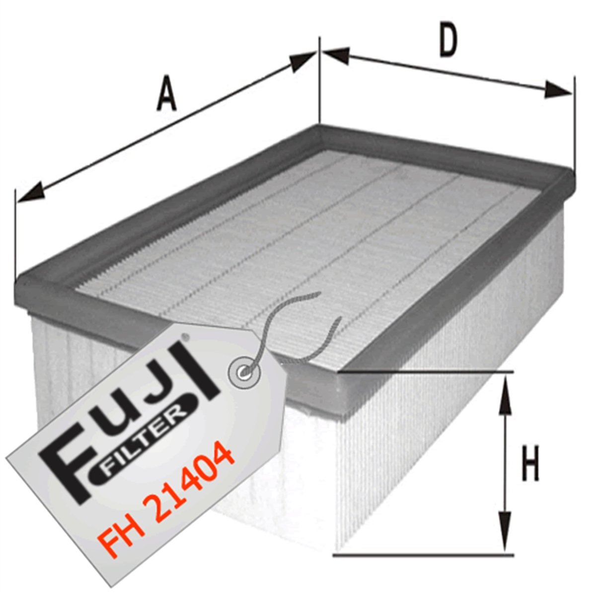 YEDEK PARÇAHAVA FİLTRESİ KANGO II 1.9 DFUJİ*FH-21404