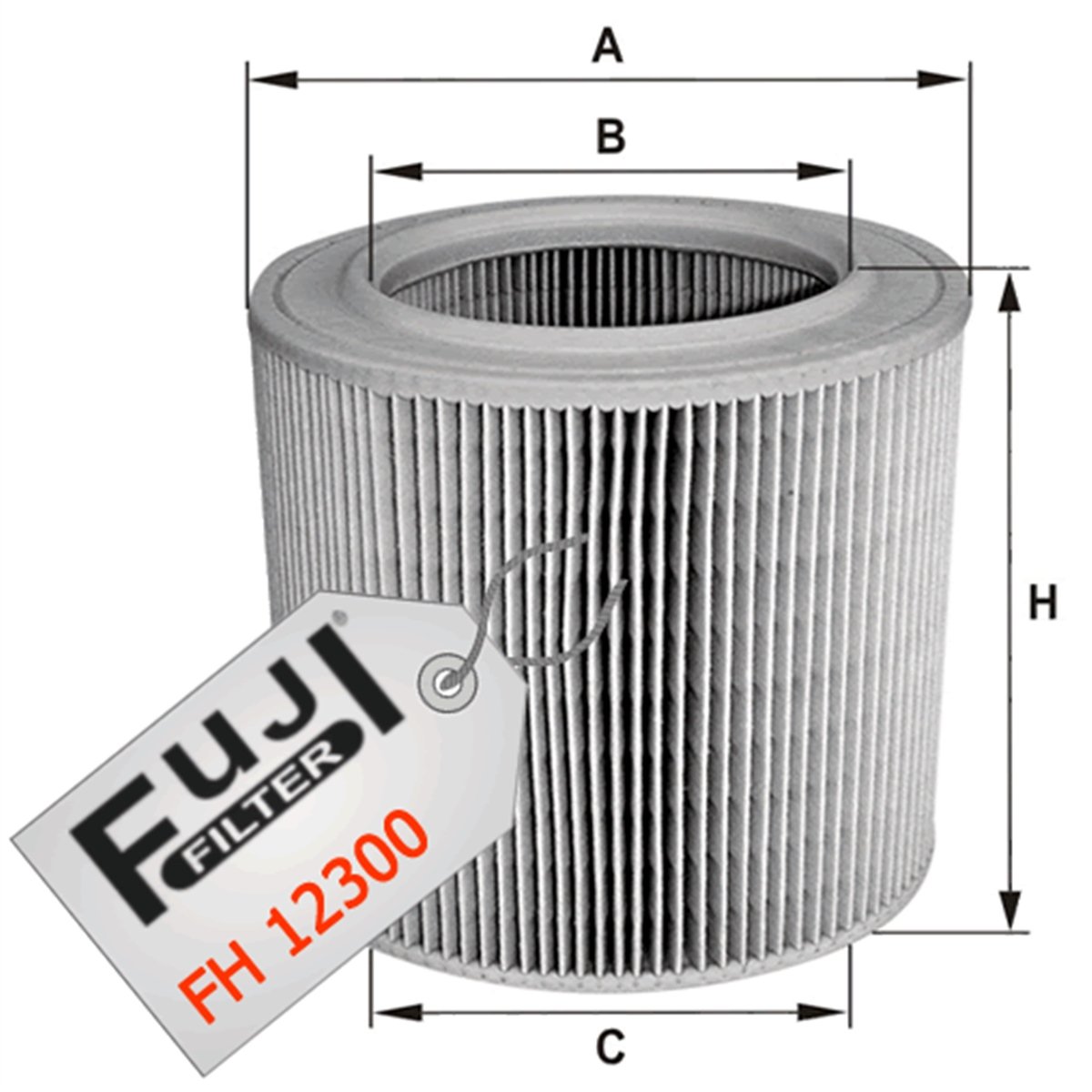 YEDEK PARÇAHAVA FİLTRESİ PARTNER 1.8/1.9D 1996-2002FUJİ*FH-12300
