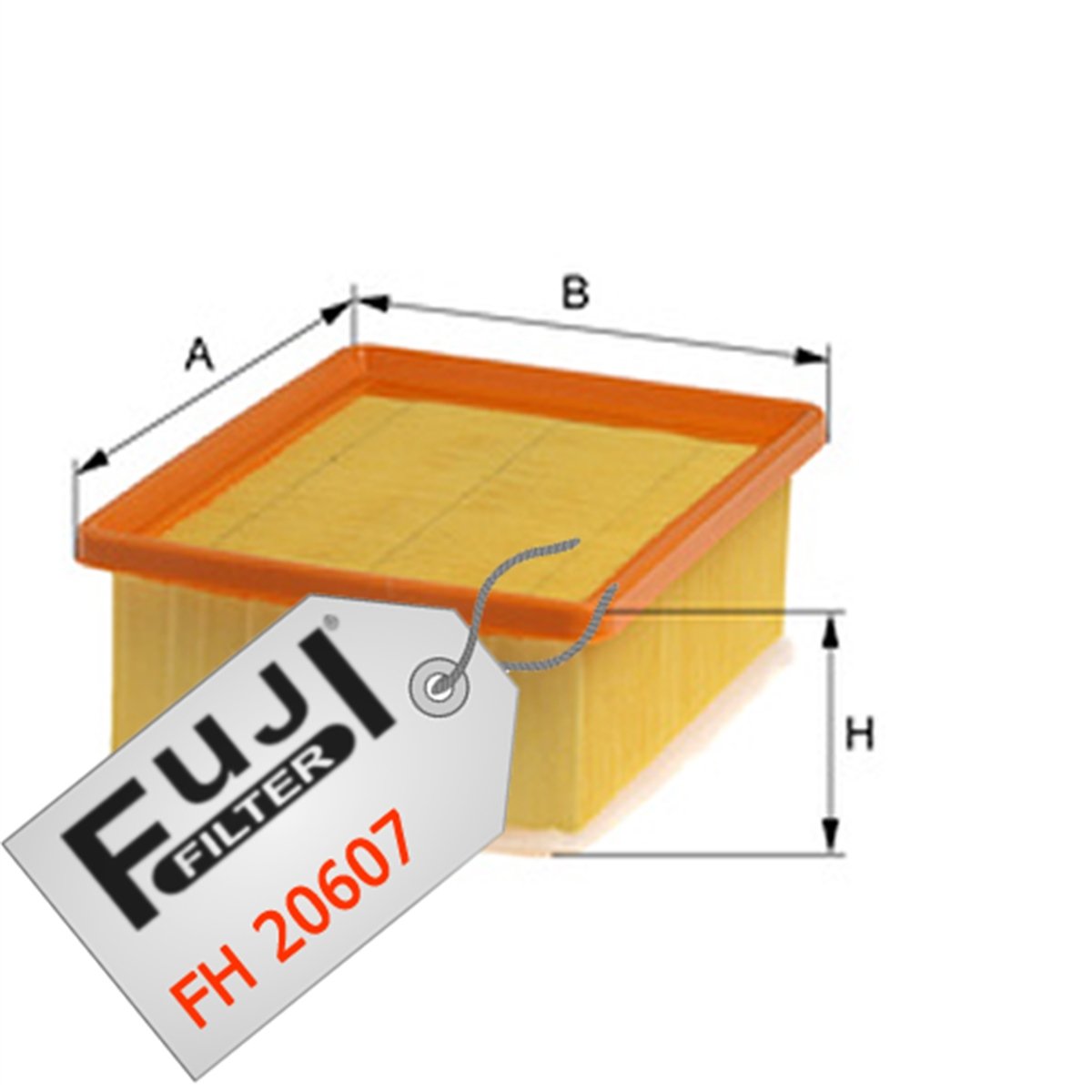 YEDEK PARÇAHAVA FİLTRESİ PARTNERFUJİ*FH-20607