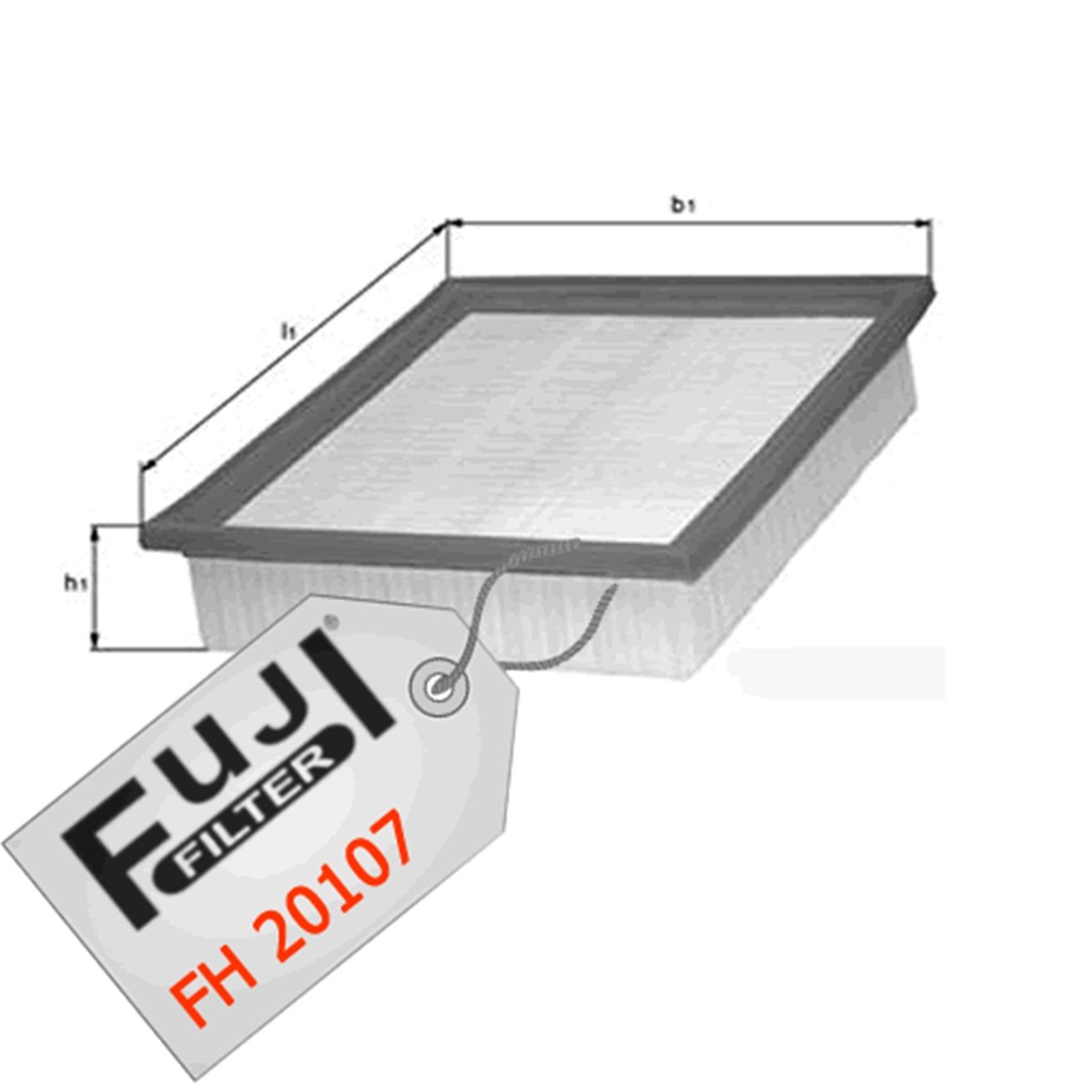 YEDEK PARÇAHAVA FİLTRESİ PUNTO 75 1.2FUJİ*FH-20107