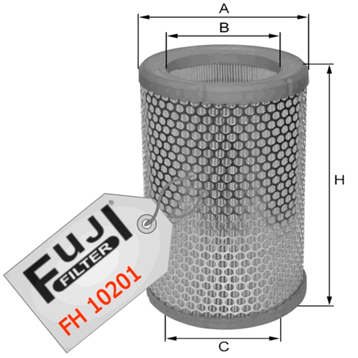YEDEK PARÇAHAVA FİLTRESİ R12FUJİ*FH-10201