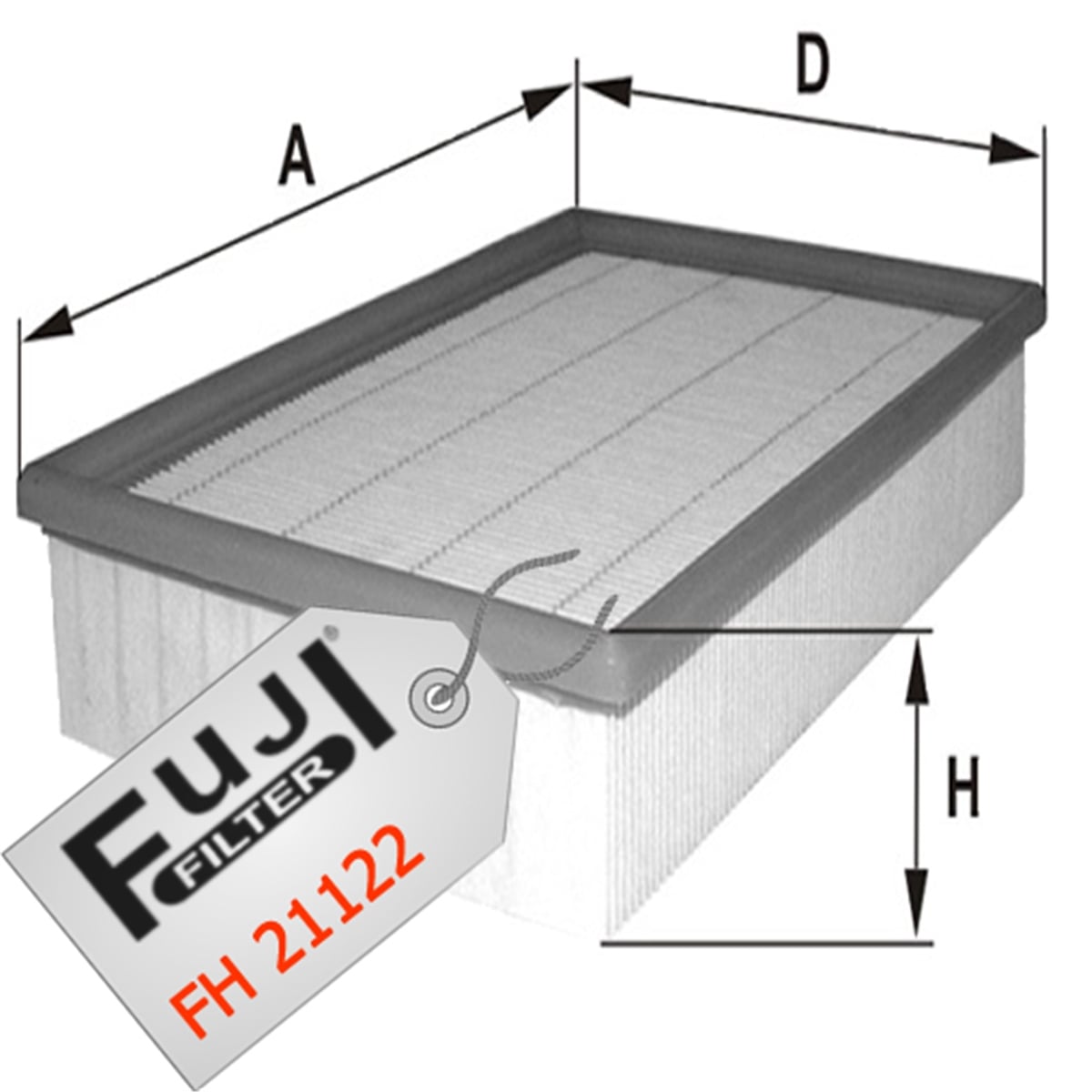 YEDEK PARÇAHAVA FİLTRESİ SPRİNTER 2012>FUJİ*FH-21122