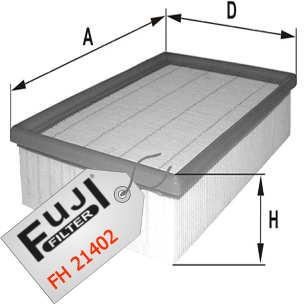 YEDEK PARÇAHAVA FİLTRESİ TRAFİC 2.1 DİZELFUJİ*FH-21402