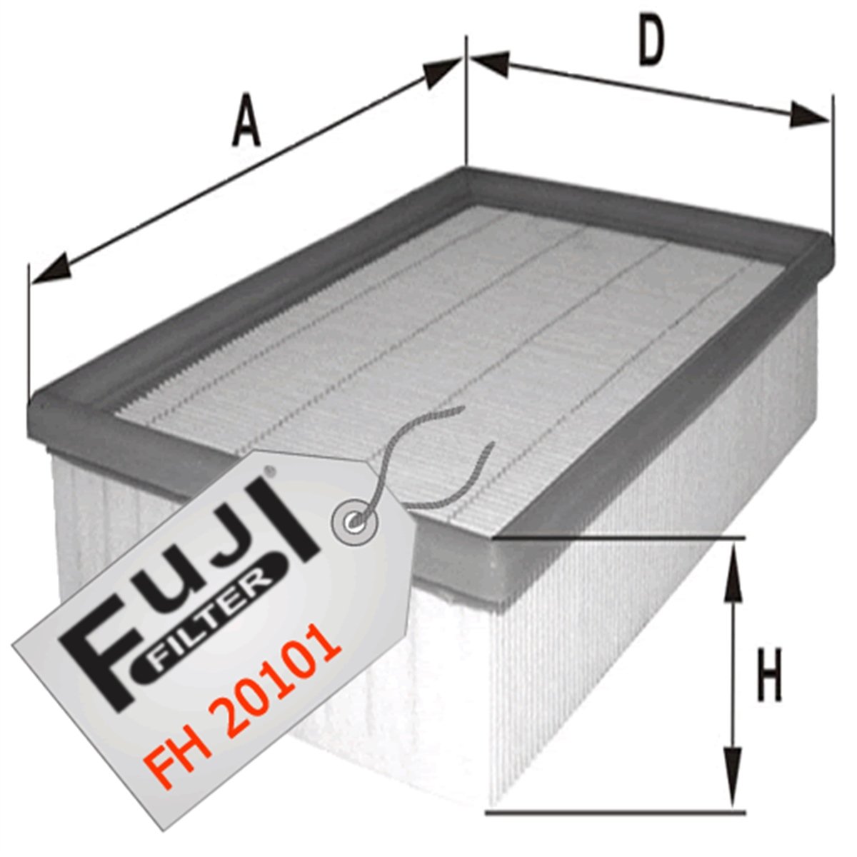 YEDEK PARÇAHAVA FİLTRESİ UNO 70FUJİ*FH-20101