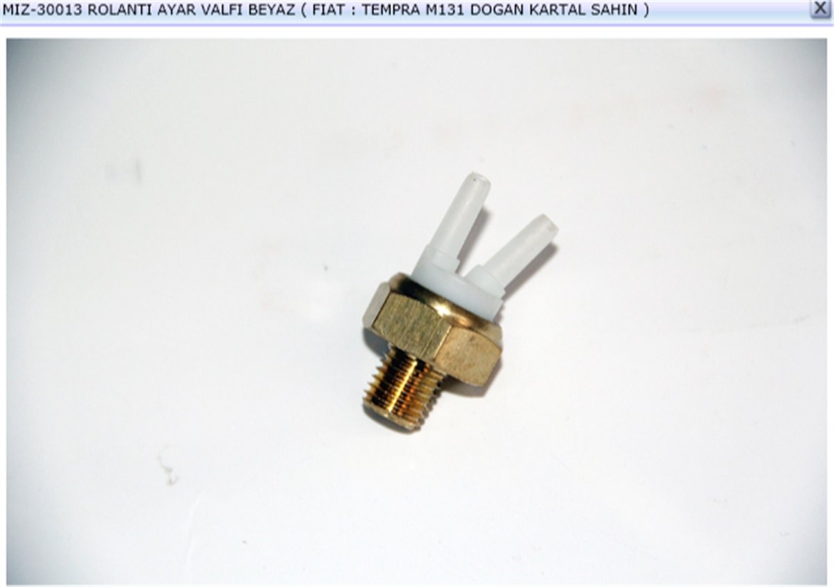 YEDEK PARÇAHIZ MÜŞÜRÜ BEYAZ TEMPRAGM*MIZ-30013