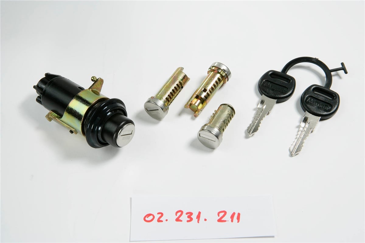 YEDEK PARÇAKAPI 4LÜ KİLİT SET 88/99 Y.M M131 DKŞMİTA*MİTA-02231211