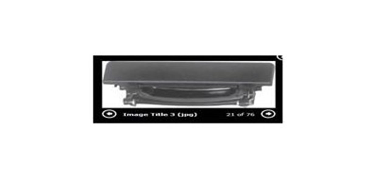 YEDEK PARÇAKAPI AÇMA KOLU EM DIŞ R9/R11 310KAYA PLASTİK*KR287