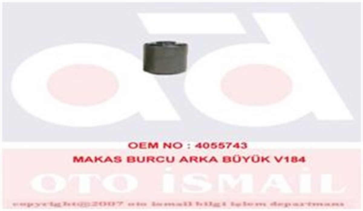 YEDEK PARÇAMAKAS BURCU ARKA BÜYÜK V184 MKS 2001MKSMKS 2001