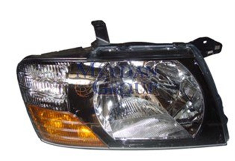 YEDEK PARÇAMıtsubıshı Pajero- 00/03 Far Lambası Sağ Manuel Siyah Tip Sarı/Beyaz Sinyalli Mr548034MEYDAN157-1001