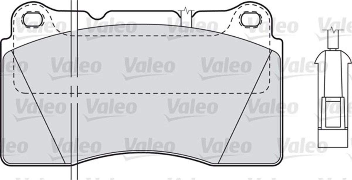 YEDEK PARÇAÖN BALATA FİŞLİ ALFA 159 05-11 166 2.0 TURBO 2.5 3.0 98-07 BRERA 06 SPIDER 06 GDB1603 VALEO 598309VALEOVALEO 598309