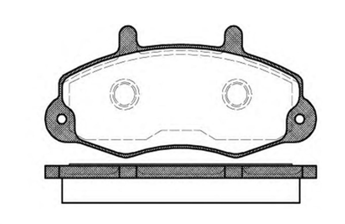 YEDEK PARÇAON FREN DISK BALATA  FORD  TRANSIT T.12 93-99  1301589 -MGA-55256MGAMGA-55256