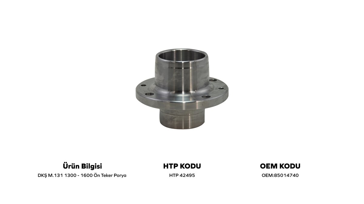 YEDEK PARÇAÖN TEKER PORYASI DÖVME ÇELİK M131/1300/1600HATİPOĞLU*HTP42495