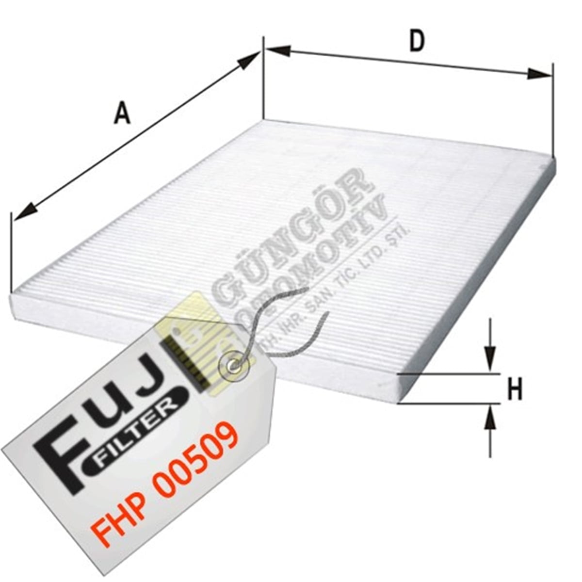 YEDEK PARÇAPOLEN FİLTRESİ ASTRA G 2001-2008FUJİ*FHP-00509