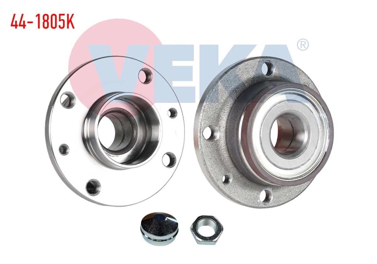 YEDEK PARÇAPORYA ARKA RULMANLI 4 BİJON KIT ABS SENSORLU MANYETIK ABS HALKALI DOBLO 119223 1.3 MJT 2001-2010VEKA44-1805K