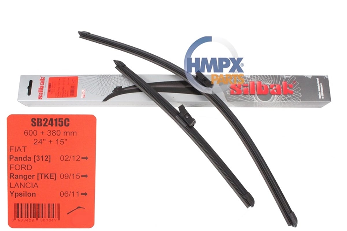 YEDEK PARÇARANGER  12> ÖN SİLECEK SÜPÜRGE TAKIM : MUZ TİPİ (600 MM+380 MM SIL GB3J S17528 CA SB2415CPARCAWORLDSIL GB3J S17528 CA