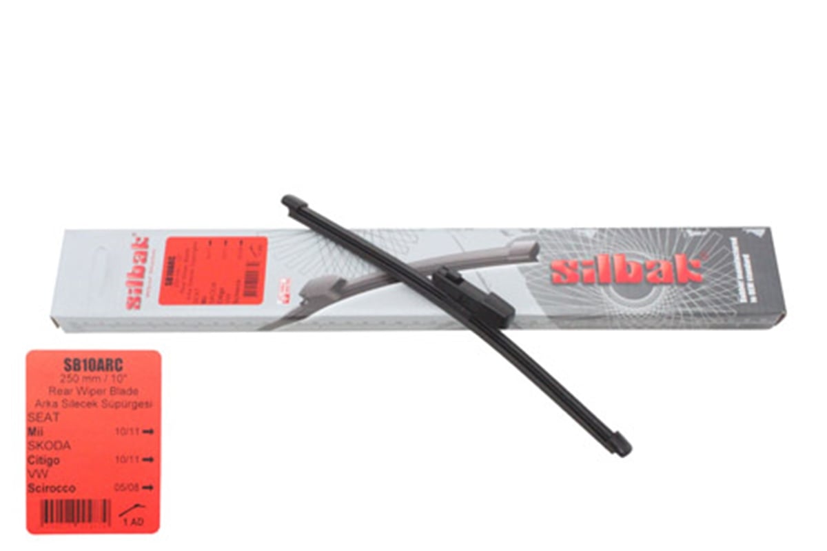 YEDEK PARÇASCIROCCO-FABIA-ROOMSTER-YETI  08> ARKA SİLECEK SÜPÜRGESİ : MUZ TİPİ 250 MM SIL 1K8955427A SB10ARCPARCAWORLDSIL 1K8955427A