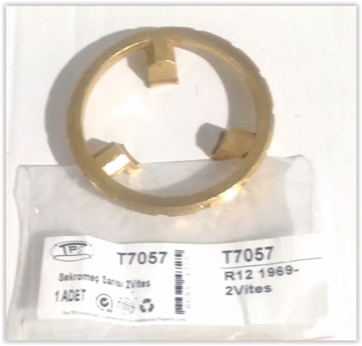 YEDEK PARÇASENKROMENÇ SARISI 2. VİTES R12 69 TPS T7057TPSTPS T7057