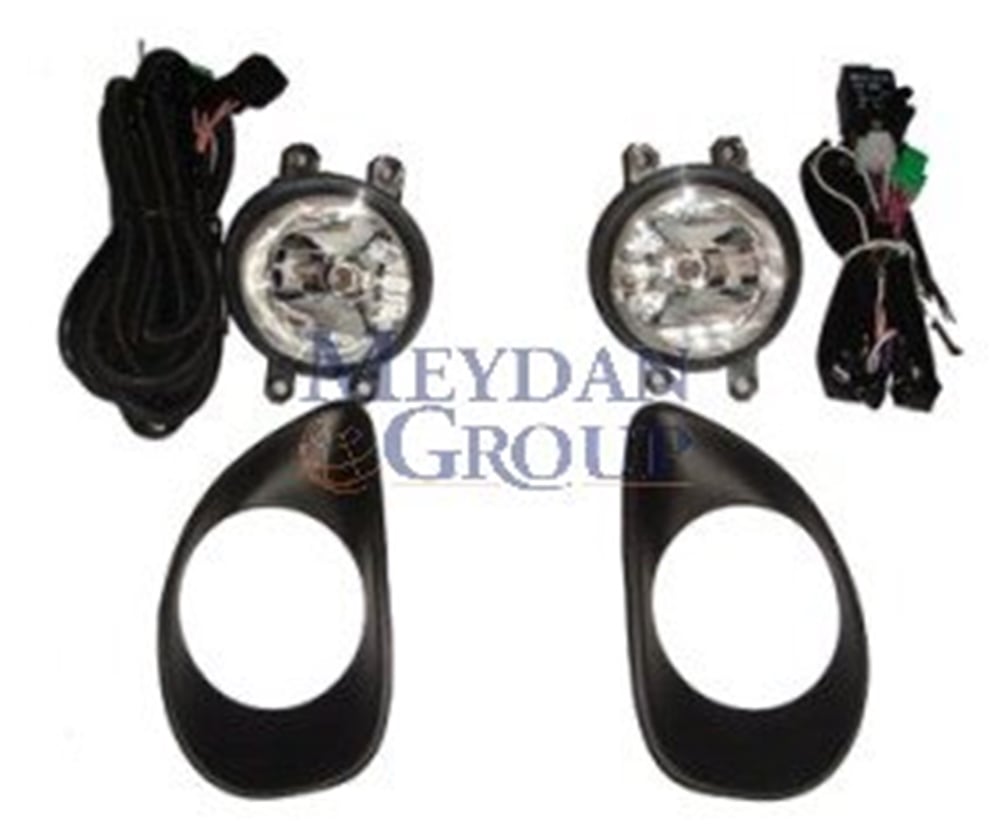YEDEK PARÇAToyota Yarıs- 06/09 Sis Lambası Sağ/Sol Set 2 Parça (Çerçeve/Role/Düğme/Tesisat İle Birlikte) 81220-0D040MEYDAN217-1009B