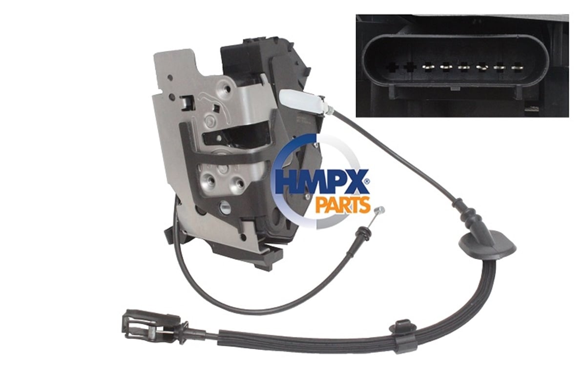 YEDEK PARÇATRANSIT CUSTOM V-362  12> KAPI KİLİDİ ÖN SAĞ : ELEKTRİKLİ KAPLAMALI ( 6 FİŞLİ) HMP BK21 V219A64 AL HMP FD-196-131PARCAWORLDHMP BK21 V219A64 AL