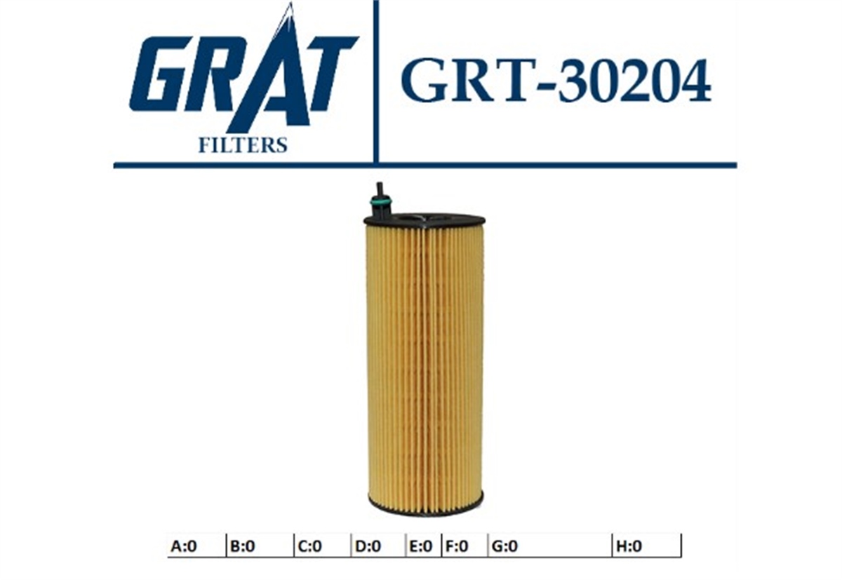 YEDEK PARÇAYAG FILTRESI BMW N47  N-47 E-60/70/87/90/92/93 F-01/07/10  11427807177 -GRT-30204GRATGRT-30204