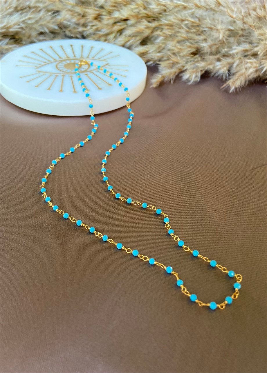 Firuze Kolye 45 cm