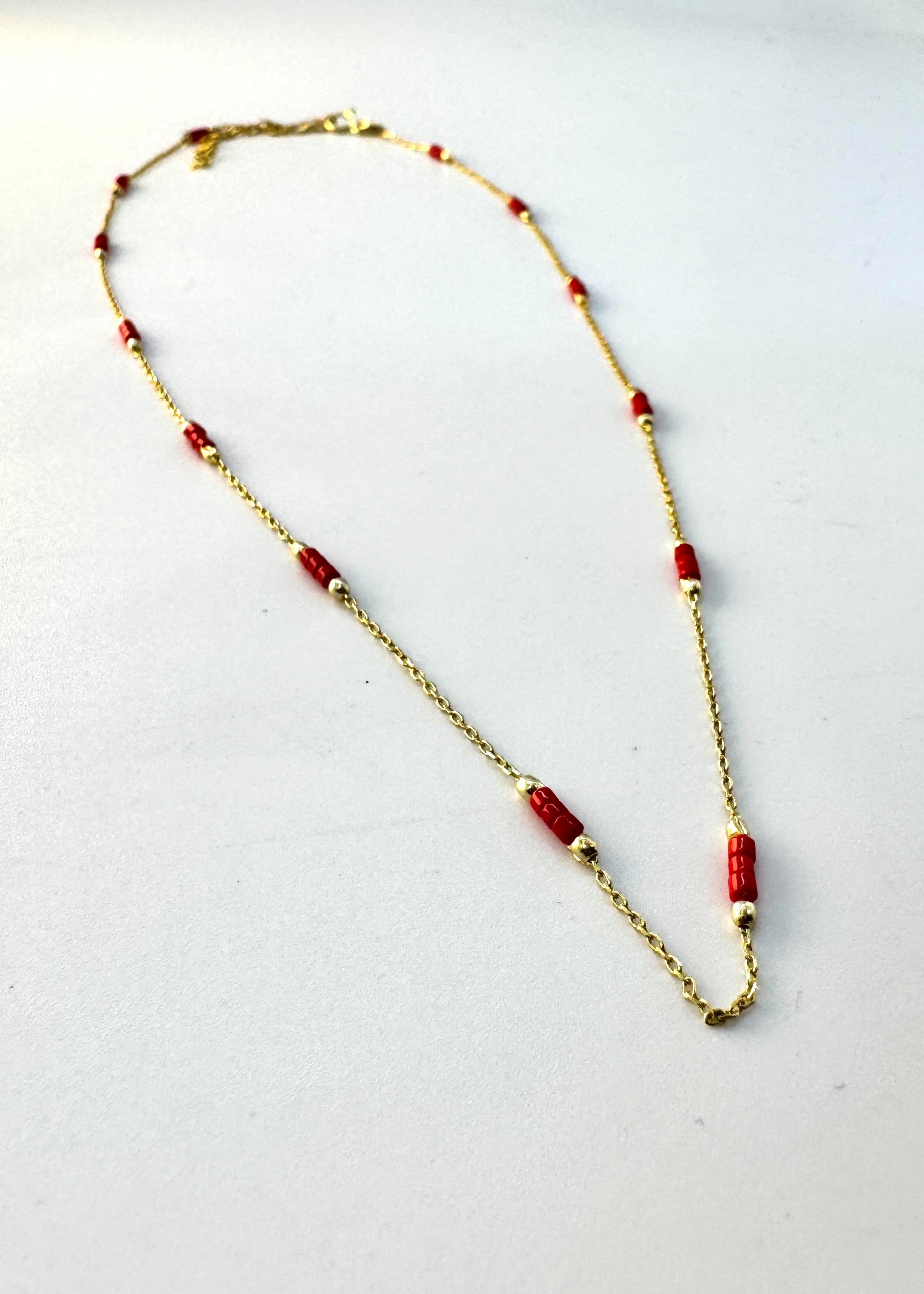 Mercan Evil Eye Kolye