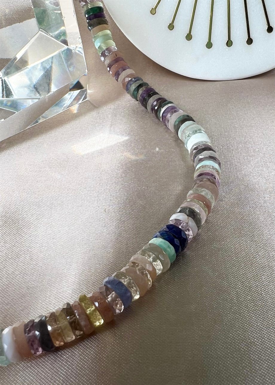 Mix Gemstone Kolye
