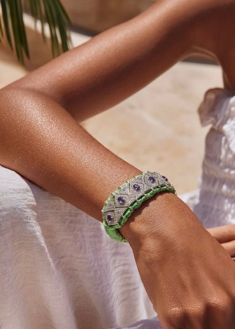 Pırlanta Örme Bileklik