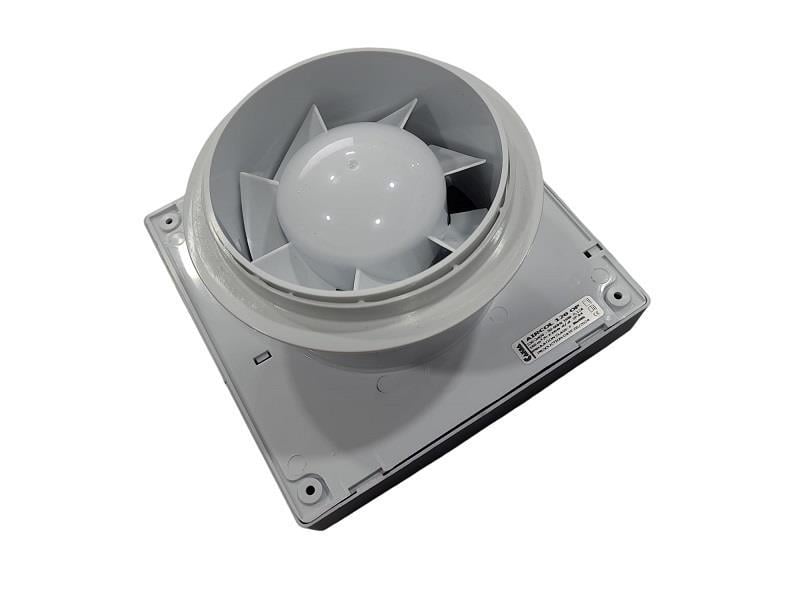 Aircol 120 OP Siyah Otomatik Panjurlu Aspiratör