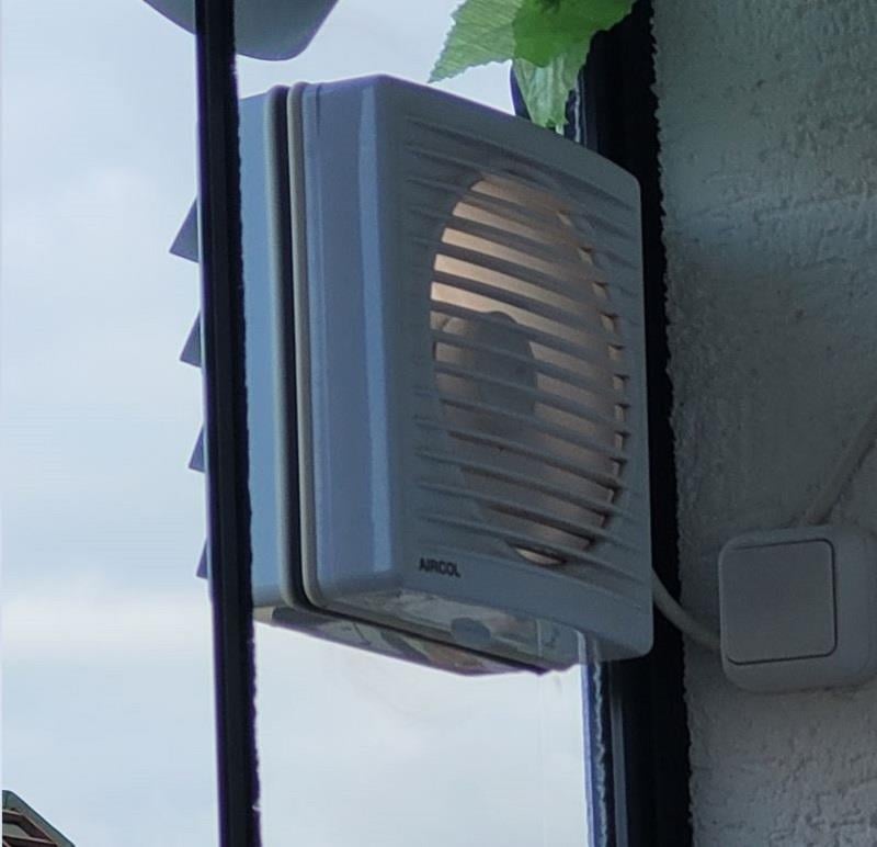 Aircol 150C OP Cam Ve Duvar Tipi Aspiratör